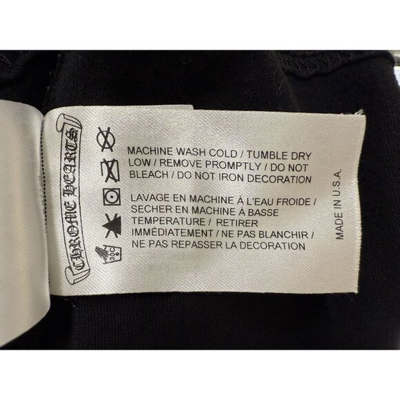 Chrome Hearts Black Long Sleeve Shirt With Pocket & Colorful Graphics - Picture 8 of 15